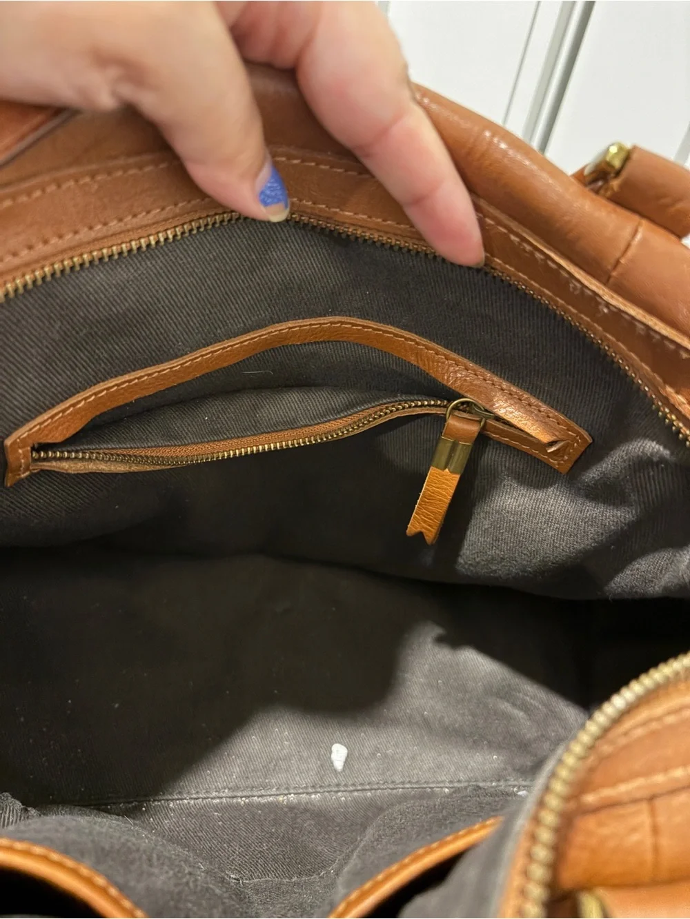 Madewell Brown Leather Satchel